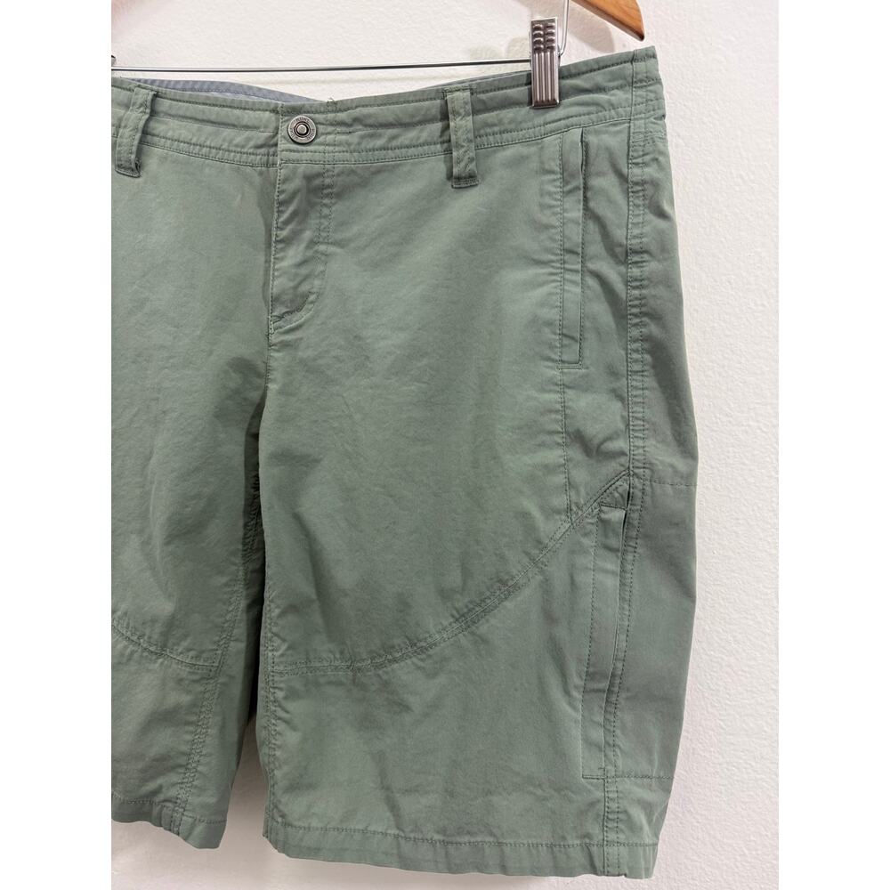 KÜHL Spire Shorts Women’s Olive Green Hiking Outdoor Cargo Pockets Size 12 - Picture 4 of 11